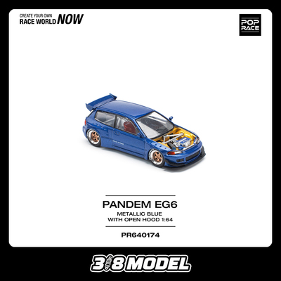 现货164EG6Pandem合金车模