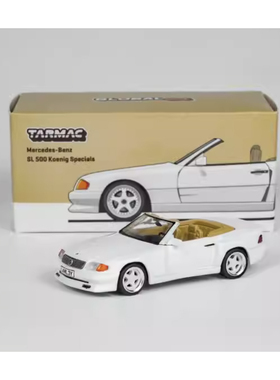 现货 TW 1:64 奔驰 Mercedes-Benz SL500 白色 合金车模