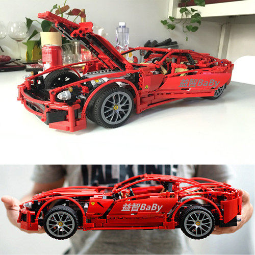 方程式高难度汽车玩具科技机械组