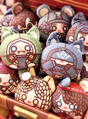 第五人格原创同人周边佣兵先知守夜人囚徒园丁医生毛绒团子挂件