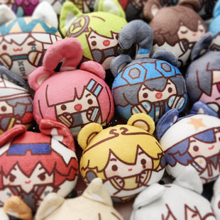 凹凸世界原创同人周边艾比安迷修雷狮卡米尔派厄斯赞德毛绒团子