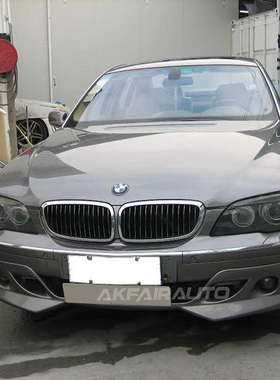 香港TOPMIX正品 宝马7系E65 E66改装包围前唇 宝马730i眉豆眼