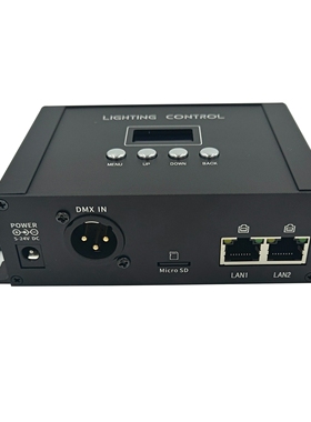 可编程可定制ArtNet SPI DMX512幻彩灯带Madrix主分控一体控制器