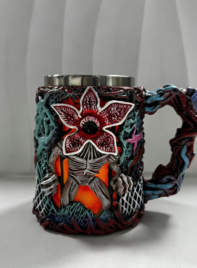 Stranger Things马克杯树脂咖啡杯怪奇物语Demogorgon 马克杯