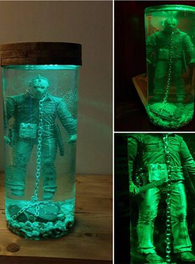 新品黑色星期五系列jason is alive! 杰森还活着树脂灯恐怖电影人
