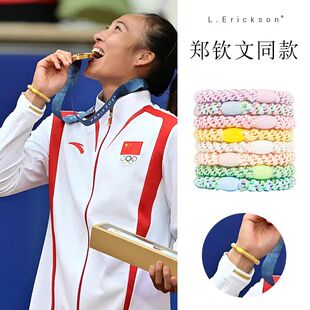 L.Erickson莱丽克森发绳高弹力耐用扎头橡皮筋不勒头皮发圈发绳