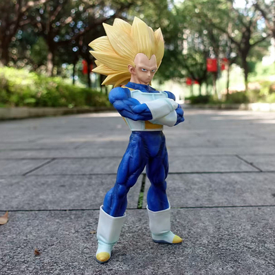 七龙珠动漫周边桌面机箱摆件SSJ3大魔贝吉塔超级赛亚人模型GK手办