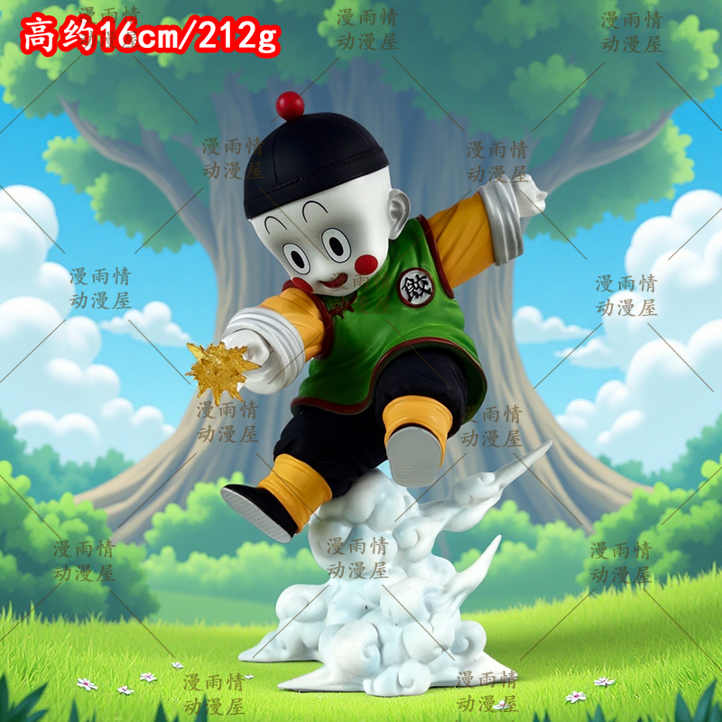 七龙珠动漫机箱桌面摆件CS饺子GK手办潮玩二次元周边车载公仔雕像