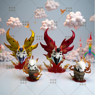 BKM宠物精灵动漫周边燃烧虫火神蛾进化组公仔潮玩手办二次元模型