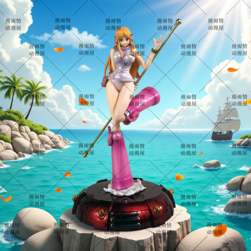 One Piece动漫周边摆件雕像哥JT蛋尖岛娜美手办二次元美少女模型