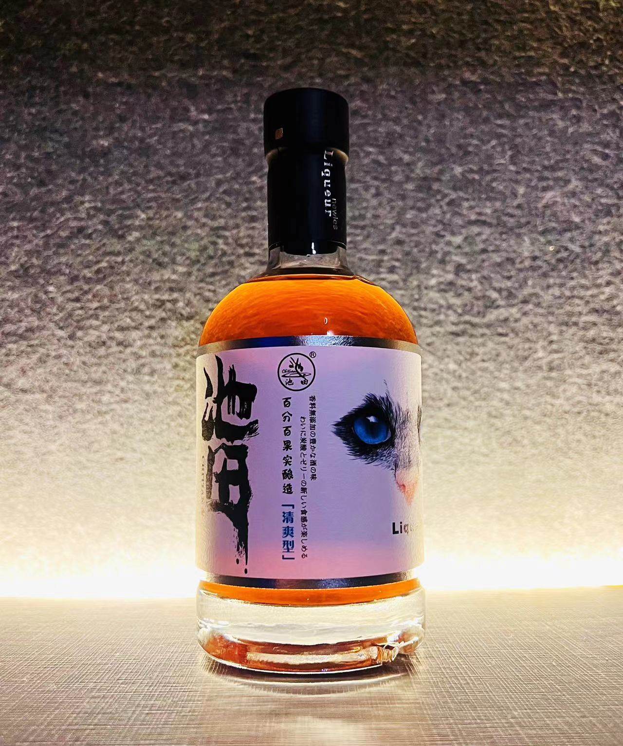 广东新兴特产池田梅酒liqueur青梅果酿造酒清爽型350ml瓶装礼盒装