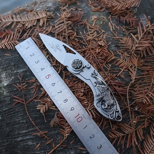 备 户外BC野营随身装 意大利原装 进口Viper动物高端嵌银口袋折叠刀