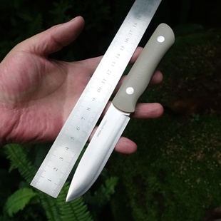 锐狮帝一体龙骨高强度D2钢直刀户外BC野营便携生存装 Realsteel 备