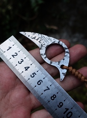 Zapp Tooling高硬度随身迷你斑纹小刀Z-WEAR粉末刚户外BC野营工具