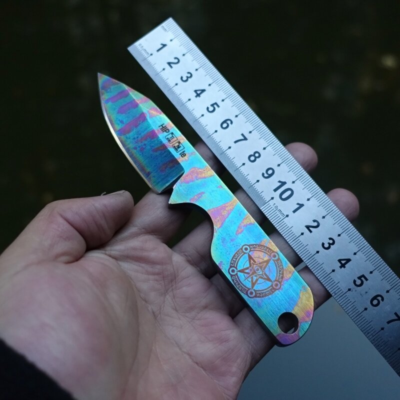 HIPTiNite SM-100镍钛合金高硬度耐腐蚀生存救援小直刀户外BC装备