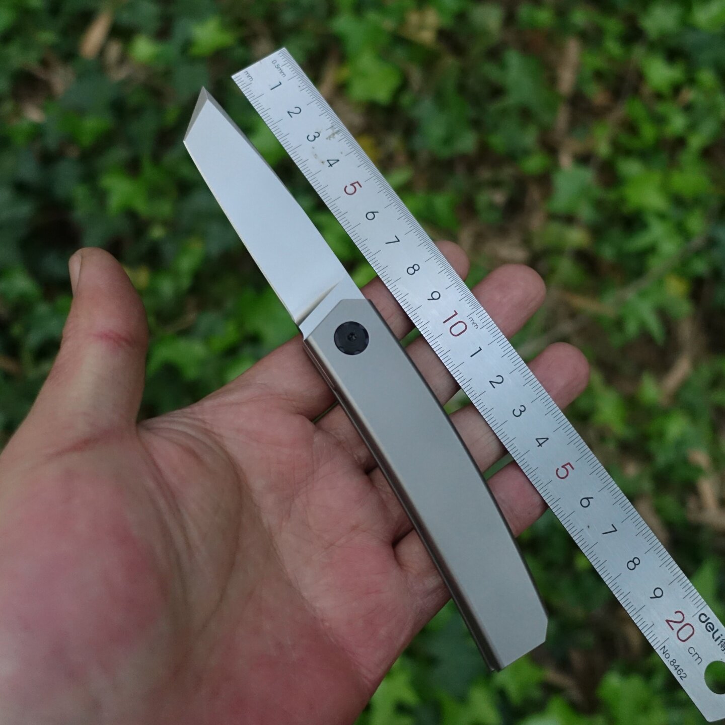 MASHARKHW马沙地带旋转磁吸DLC M390粉末钢高硬 持久锋利全刃小刀