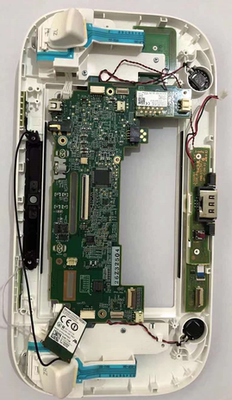 wiiu游戏机手柄互换维修pcb按键