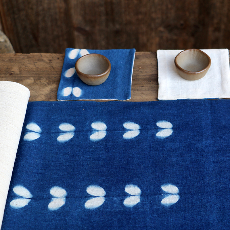 手工植物草木染吸水简约纯棉