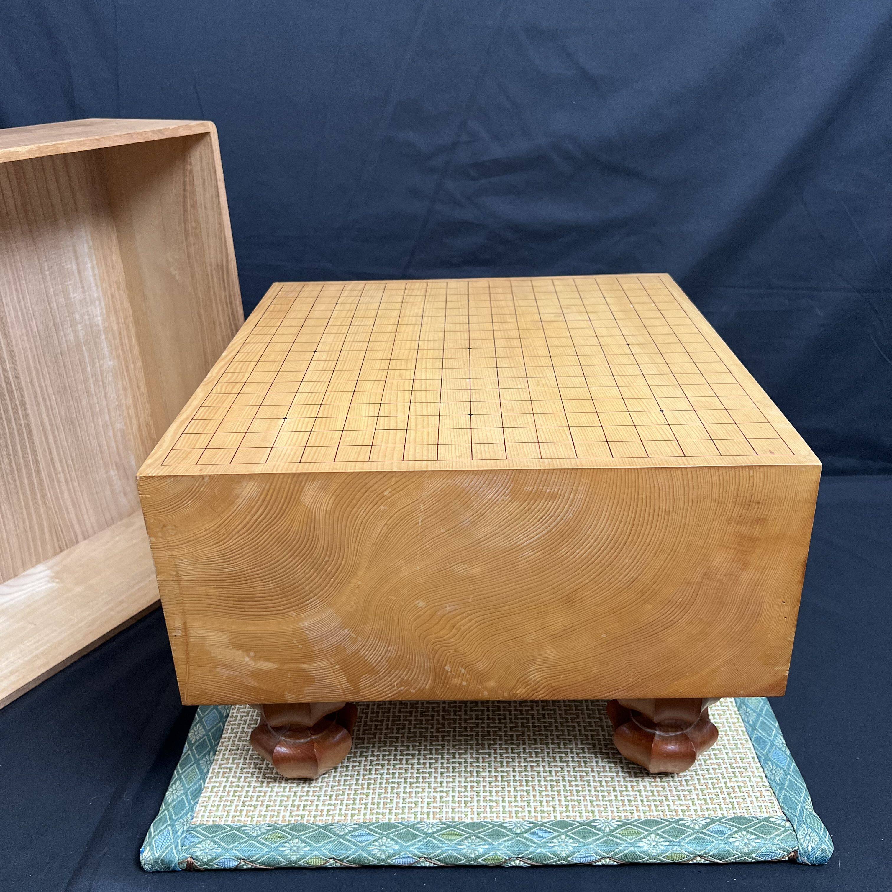 日本进口石田芳夫棋手签名围棋盘