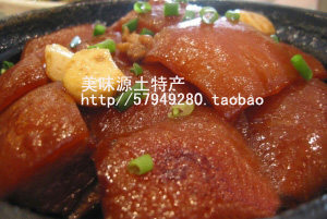 湖南邵阳隆回特产农家自制东坡肉猪皮酥肉扣肉香醇美味回味无穷