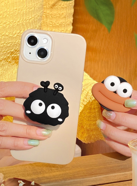 2025新款卡通可爱手机气囊支架 手机壳背贴/后/伸缩粘贴 强力吸附