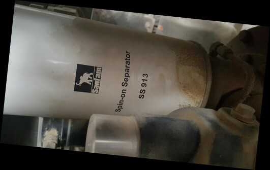 圣菲马SS913通用13145螺杆空压机油气分离器油分芯专用三滤配件