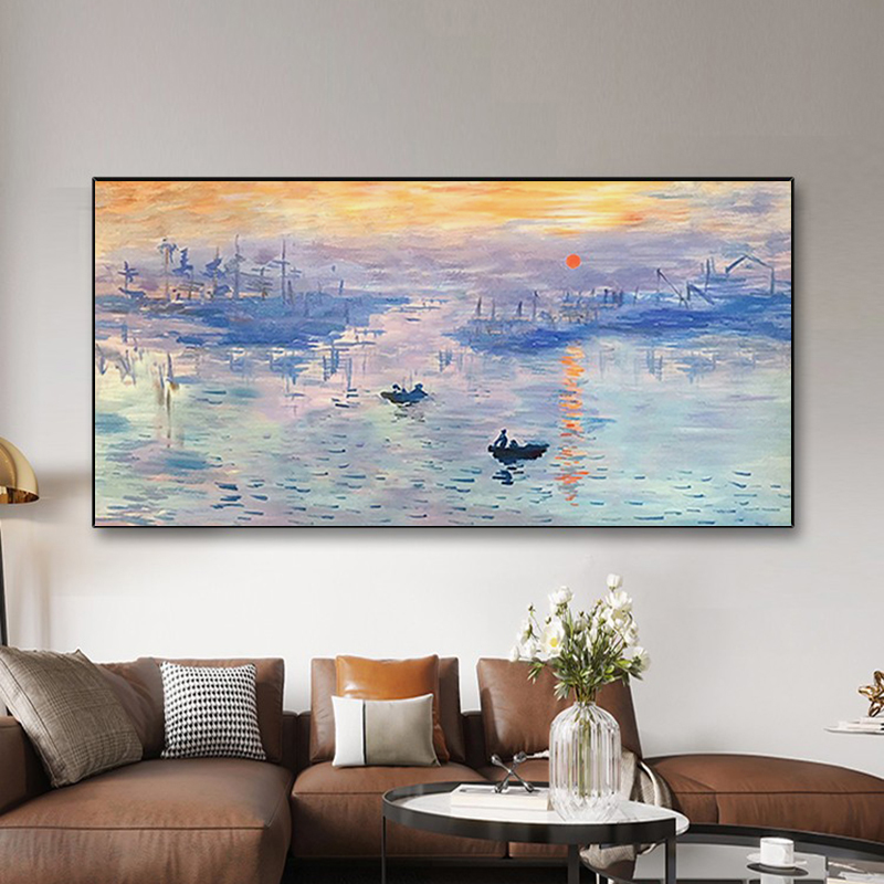 白鹿艺术手绘油画大芬村印象油画