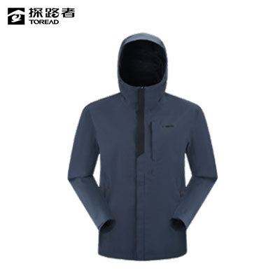 探路者单层冲锋衣男2024春夏新款女式登山外套TABBAM81501/82502