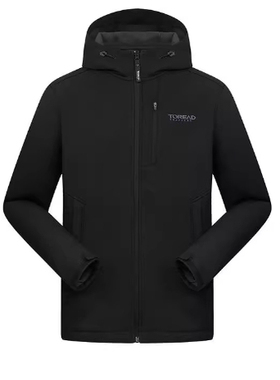 探路者软壳衣 秋冬新款户外加绒防风保暖徒步软壳外套TAEECL91915