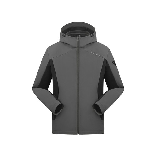 探路者软壳外套男23秋冬新款防泼水徒步外套女TAEEAL91231/92232