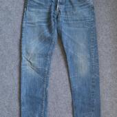 现货RRL美产水洗做旧赤耳美式 NARROW瑕疵 牛仔裤 低腰修身 复古男士