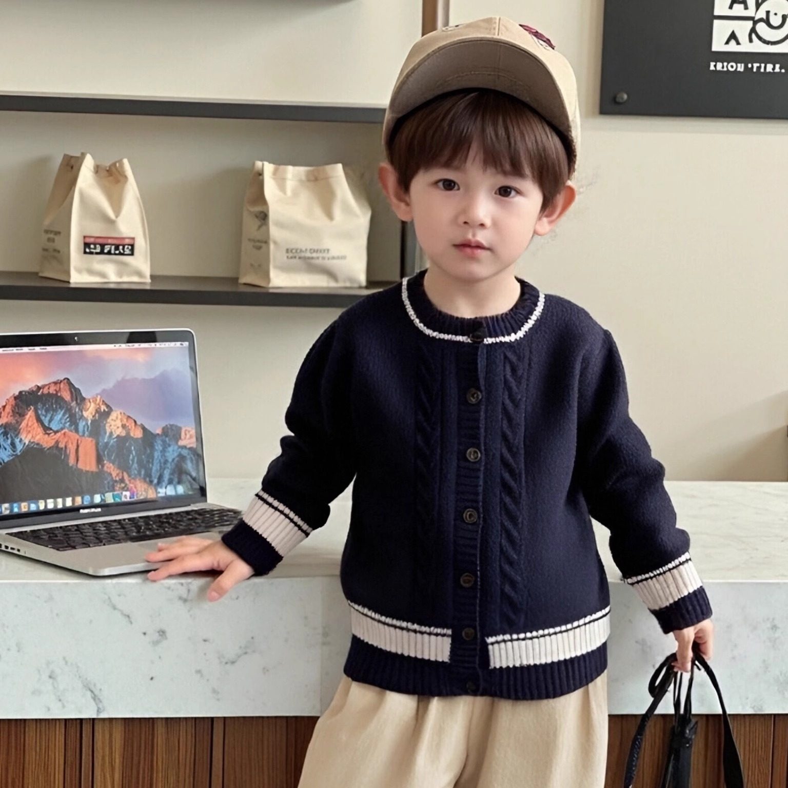 男童毛衣2025新款秋冬儿童洋气针织开衫外套中大童装女孩羊毛上衣,童装/婴儿装/亲子装,毛衣/针织衫,淘宝优惠券,粉丝福利购,淘宝优惠卷