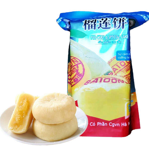 越南西贡榴莲饼Pia网红爆款零食小吃休闲食品传统糕点早餐茶点心 - 封面