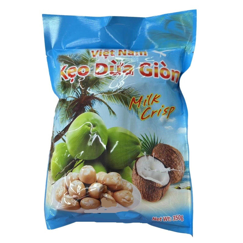 越南特浓传统制作牛奶椰子糖果网红爆款儿童零食小吃休闲食品硬糖