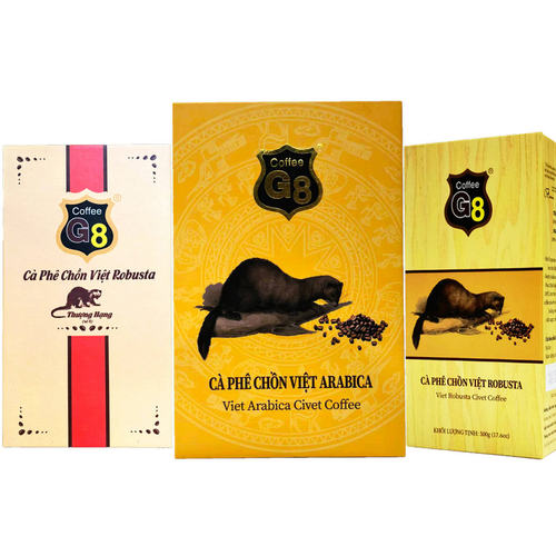 提神咖啡粉G8猫屎原味罗布斯塔