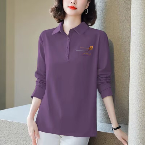 纯棉长袖衬衫女秋季新款