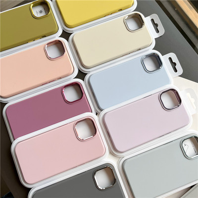 苹果金属镜头液态硅胶活动按键