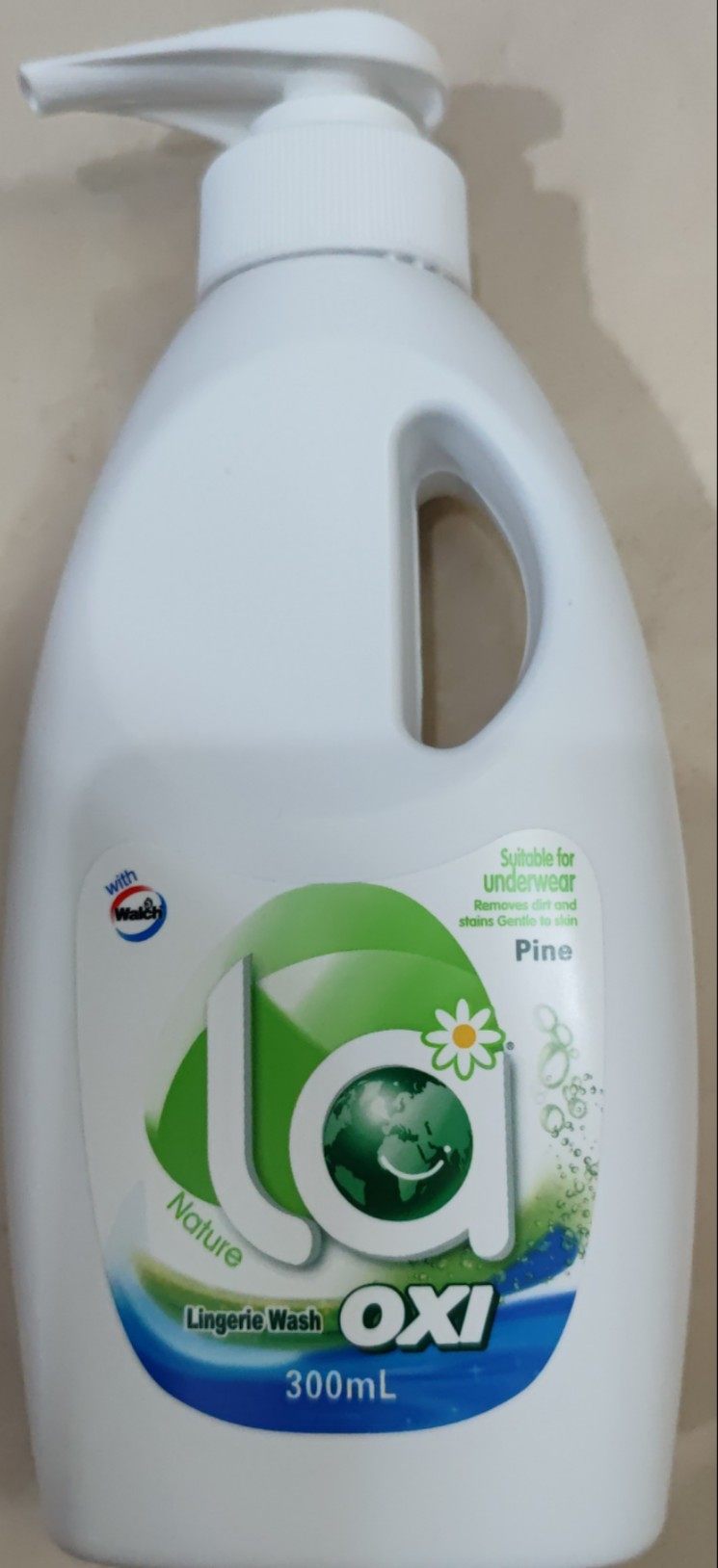 威露士倍净香味持久抑菌双效有氧内衣净洗衣液300g/600ml瓶装