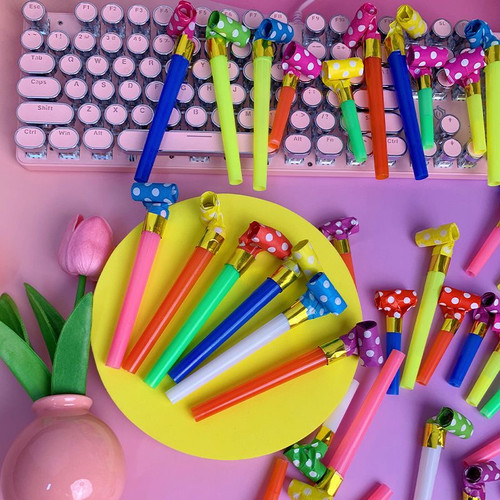 节日吹龙口哨生日派对儿童喇叭长鼻子吹吹卷啦啦队开学小礼物具