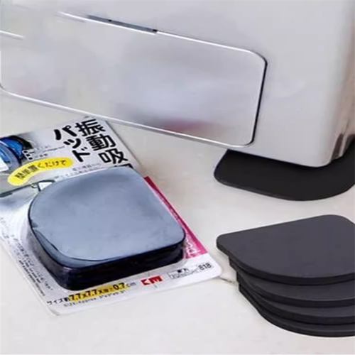 4片装日本冰箱减震静音棉防滑垫