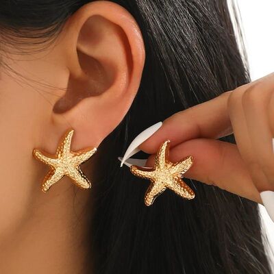 1 Pair Geomeric Temperamen Casual Sarfish Sud Earrings Summe