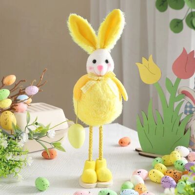 Cue Easer Rabbi Figurine Huggable Maerial Creaive Design Eas