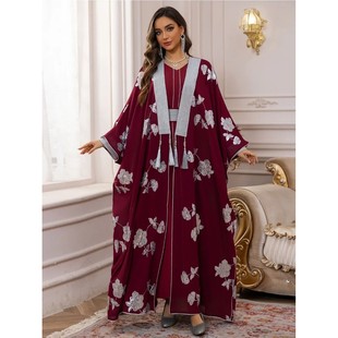 Dress For Women Jalabiya Party Long Dresses Embroidery Robe