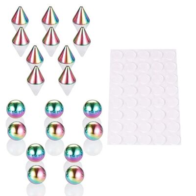 Geometric Punk Men With er No Piercing For Earrings No Pierc