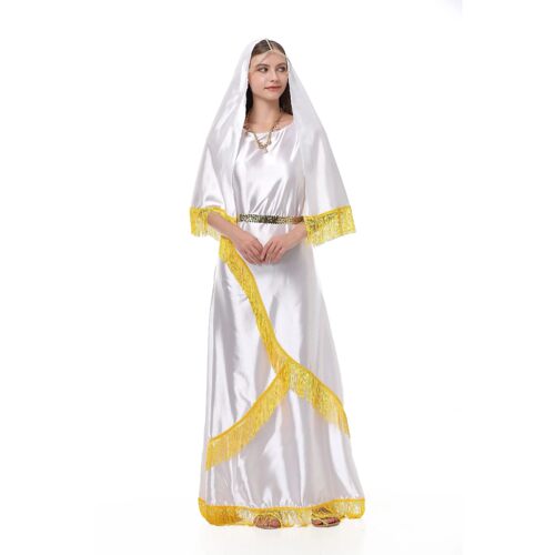 Women Yellow Halloween Dress Full Outfit Carnival Bar Club S