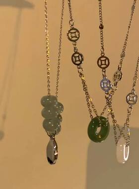 New Chinese Syle Colorful Naural Sones Choker Bohemia Handma