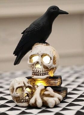 Halloween Escape Room Hauned House Decoraions: Scary Raven S