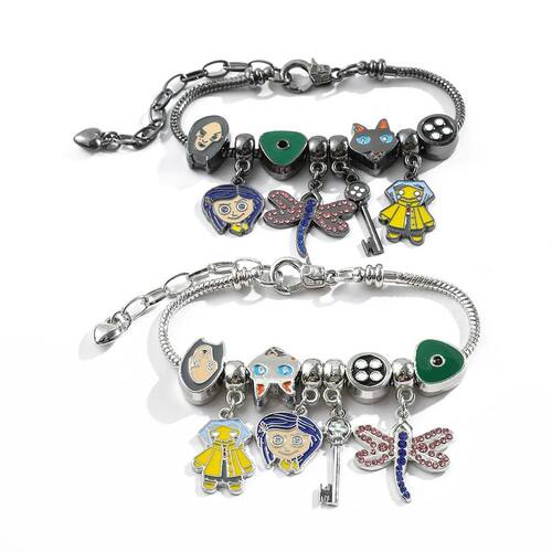 Horror Fantasy Movie Coraline & the Secret Door Bracelet Cor