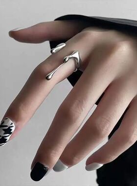 New Fashion Rings Women Classic Geomeric Irregular Liquid La
