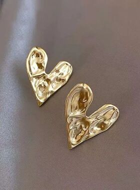 Concave Convex Uneven Ear Accessories Alloy Gift For Women's